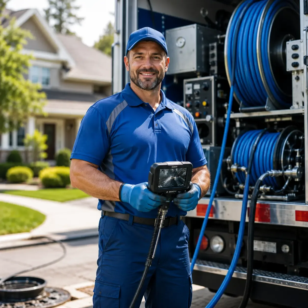 Local outdoor drain cleaning specialists in Olmitz, KS